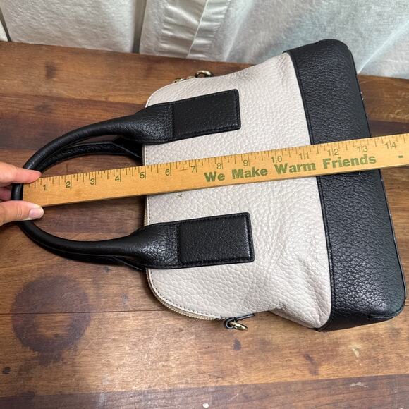 Kate Spade Black and Cream Satchel - Picture 6 of 16